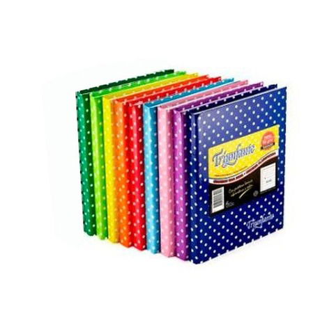 Cuaderno Escolar Triunfante/ Asamblea 16x21 Rayado Pintitas T-D x100hj 