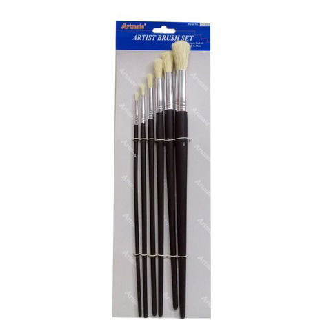 Pack de Pinceles Artmate x6 Redondos Cerda (BS34)