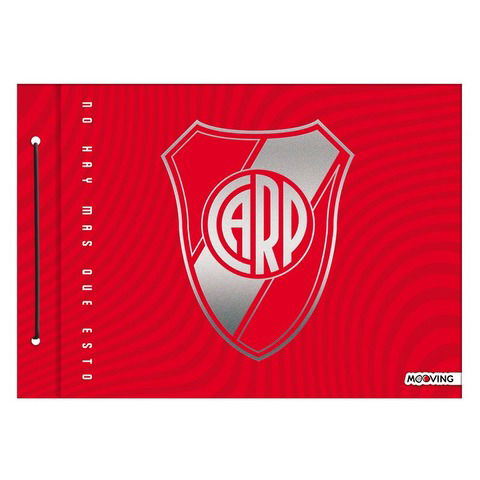 Carpeta N°5 Mooving River Plate 1004125 Escudo Plateado