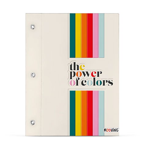 Carpeta Nº3 dos tapas Mooving Rainbow 