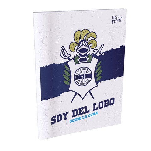 Cuaderno Escolar 16x21 Tapa Flex. Raya PPR Gimnasia - Soy del Lobo