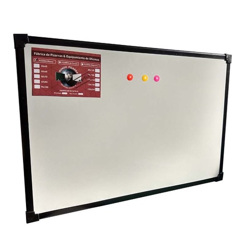 Pizarra Magnética Blanca Mundo Super Eco 60x80cm
