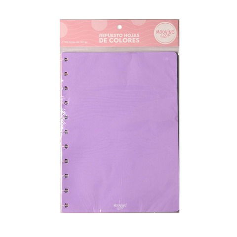 Repuesto Cuaderno Mooving Loop a Discos 30Hojas 