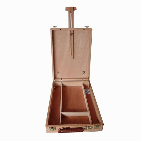 Portapinceles Caja Con Atril Artmate (AHBX-3) Para Canvas hasta 35cm