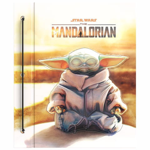 Carpeta N°3 dos tapas PPR Star Wars The Mandalorian Baby Joda