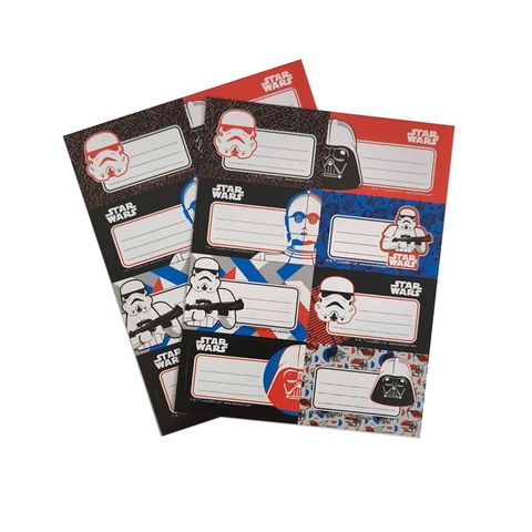 Etiquetas PPR - Star Wars 