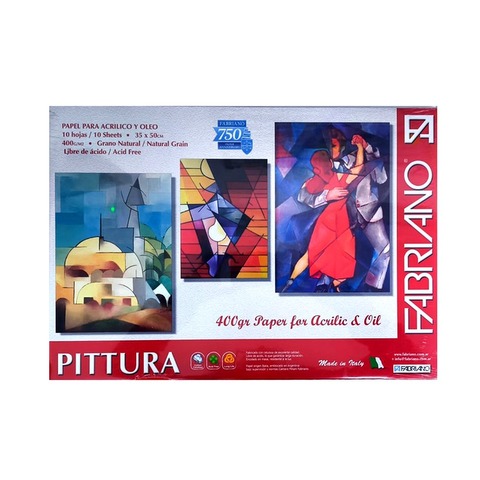 Block Fabriano Pittura 400gr 35x50 (10h) (808279)