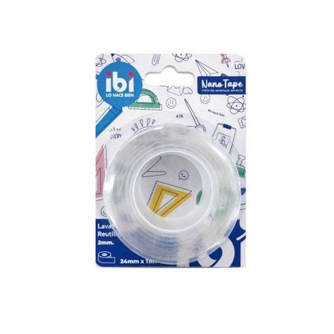 Cinta Adh. Bifaz Mágica Ibi 24mm x1mt