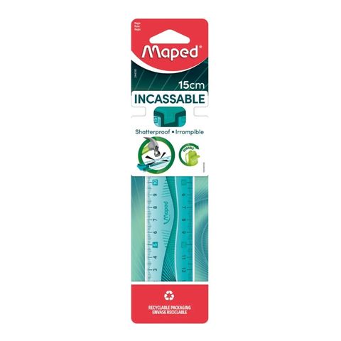 Regla Maped 15cm Flexible Irrompible (Incassable) (24406000)