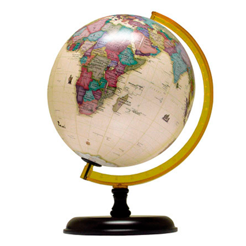 Globo Terráqueo Antiguo 25cm (259AW)