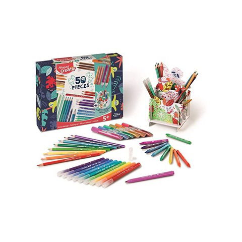  Set para Colorear Maped 50 piezas (907037)