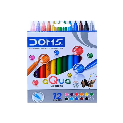 Marcador Doms Acuarelable x12 Colores (80605)