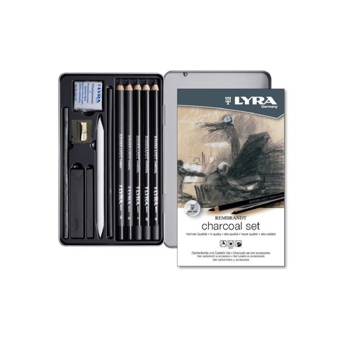 Lápiz Lyra Rembrandt Set Charcoal 11 Piezas (L2051112)
