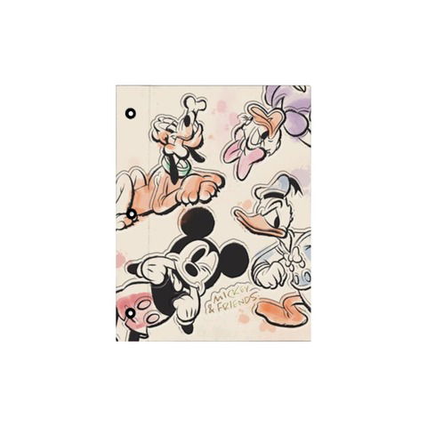 Carpeta Nº3 dos tapas Mooving Mickey and Friends 