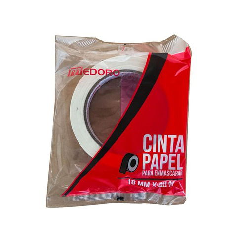 Cinta Adh. Papel Medoro 18mmx40mts