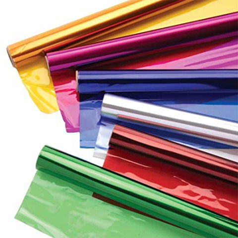 Papel Celofan Color x10