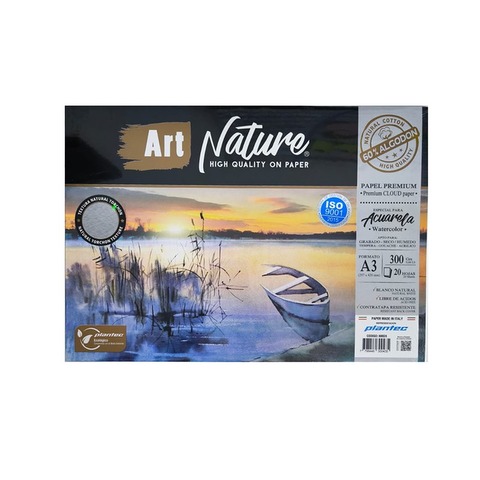 Block Art Nature Premium (300gr) 60% Algodón A3 (20h) (88824)