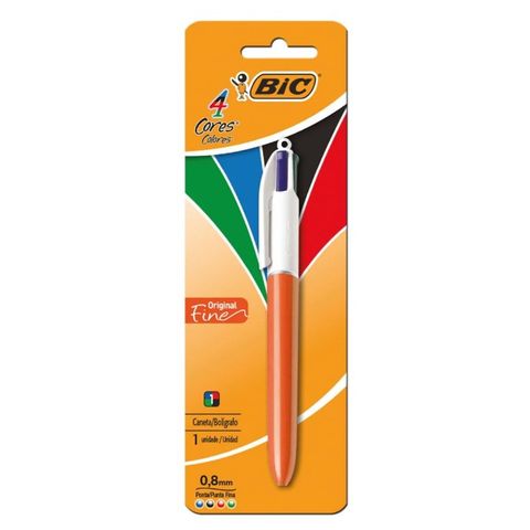 Lapicera Bic 4 en 1 Colores Fine (9308635)