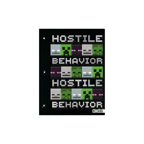 Carpeta Nº3 dos tapas Mooving Minecraft 