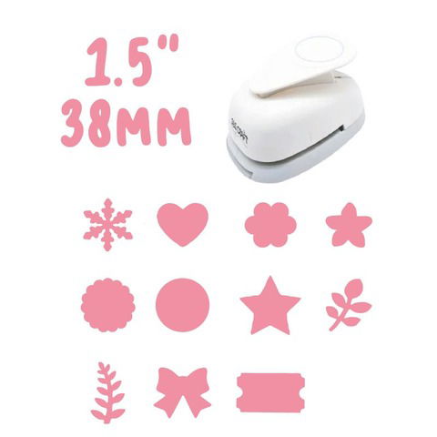  Sacabocado Formas - Perforadora (3,8cm) 1,5