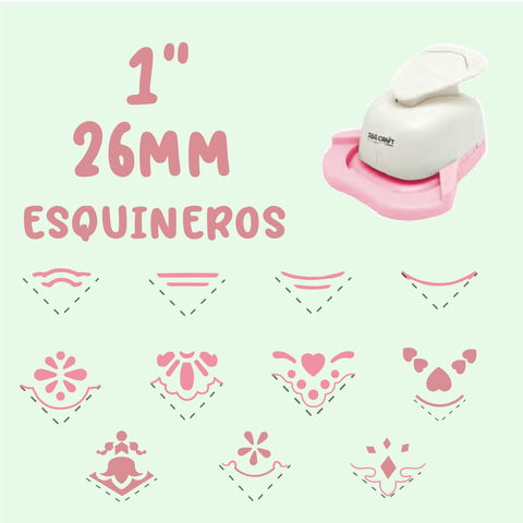  Sacabocado Formas -Esquineros (2,6cm) 1