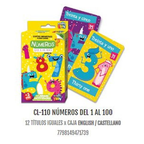 Cartas Didácticas School Fun CL-110 