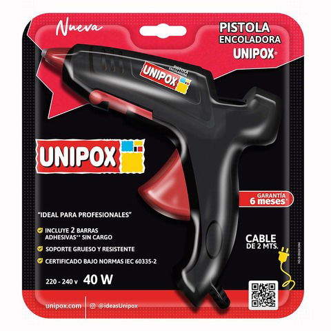 Pistola Encoladora Unipox 40W (ST03288)