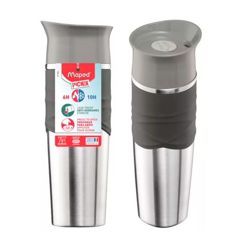 Botella Maped Vaso Acero Concept Térmico Gris 320ml (871905)