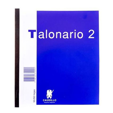 Talonario Presupuesto Caudillo Nro.2 (16x19cm) x50Dupl.