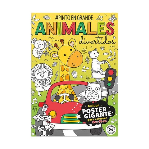 Libro para Colorear para Niños Edic. Arcadia #Pinto en Grande 