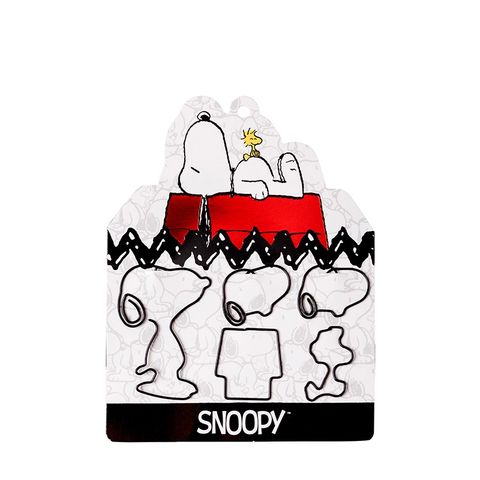 Clips con formas Mooving At Work Snoopy x5 (1342010406)