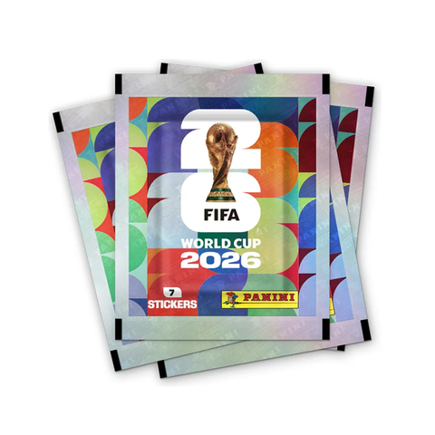 Paquetes De Figuritas X10 Panini Oficial Mundial 2026 (Medios de pago Mercado Pago/Transferencia)