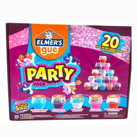 Slime Elmers (Hecho) x20 PARTY PACK 59ml c/u 