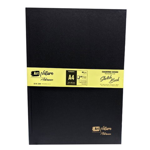 Cuaderno Art Nature Advance Sketch Book A4 Liso 88103