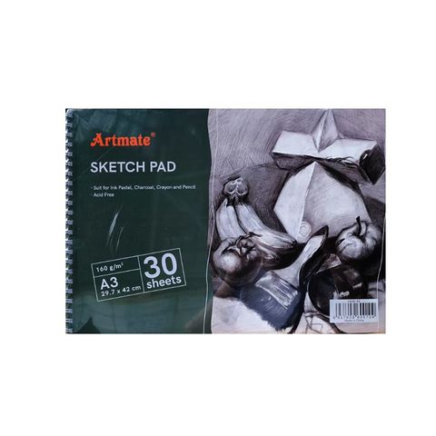 Block Artmate Boceto (160gr) (29,7x42cm) HSSK-A3 Sketch Pad Espiral
