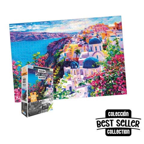 Puzzle Ronda 1000 Piezas Best Seller Santorini (12530)