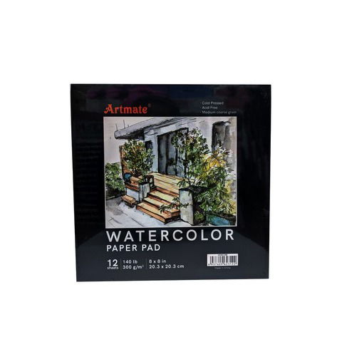 Block Artmate Acuarela (300gr) (20x20) (HSW-CC-88) Paper Pad - Embloc.