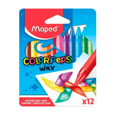 Cera Maped Colorpeps Fina x12 Wax (861011)