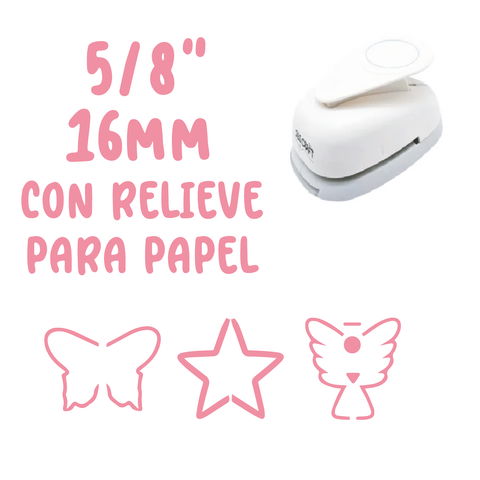  Sacabocado Formas - Perforadora (1,6cm) 5/8