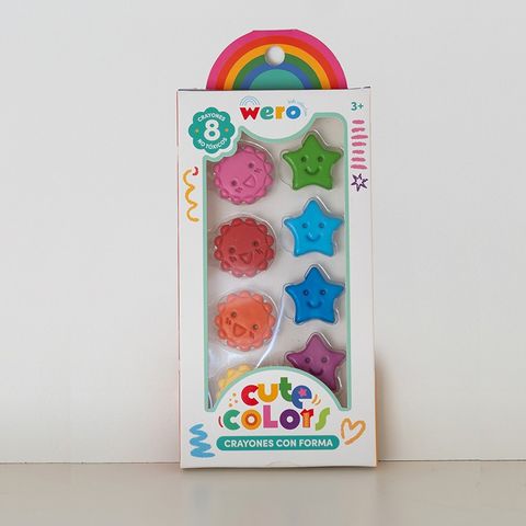 Cera Wero Con forma x8 Colores 