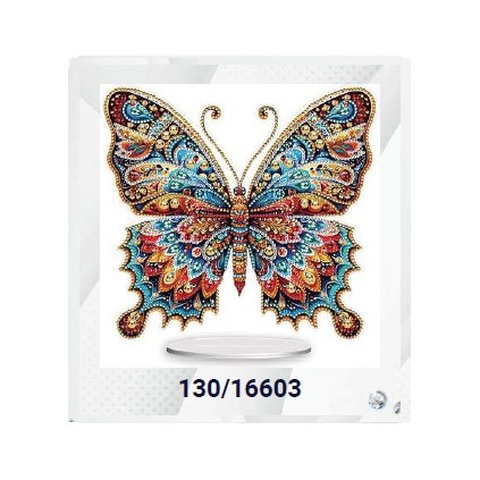 Diamond Painting Figura 3D con Base de Acrilico 20x20cm 