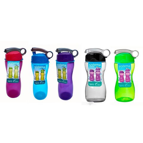 Botella Reutilizable Sistema Tritan 645ml Hourglass