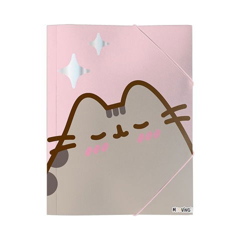 Carpeta Oficio con Elástico Mooving Pusheen 