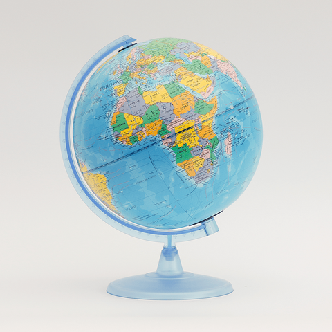 Globo Terráqueo Base Plast. Político 20 cm (207W)