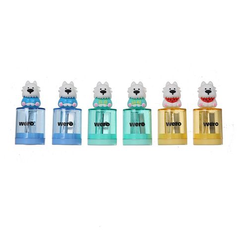 Sacapuntas con Recipiente Wero 3D 