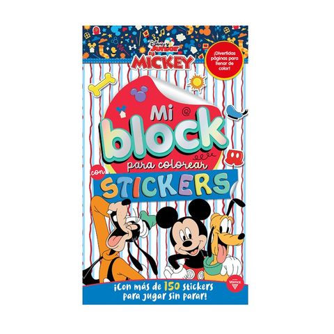 Set Infantil Vértice Super Mi Block para Colorear 