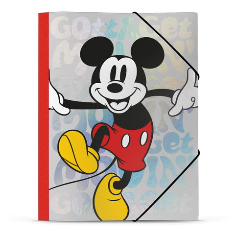 Carpeta Oficio con Elástico Mooving Mickey Mouse 