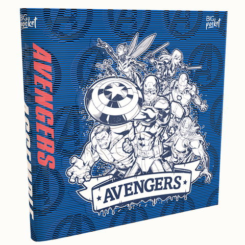 Carpeta Nº3 3x40 PPR Avengers Historietas 2023 