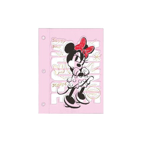 Carpeta N°3 Dos Tapas Mooving Minnie Mouse 