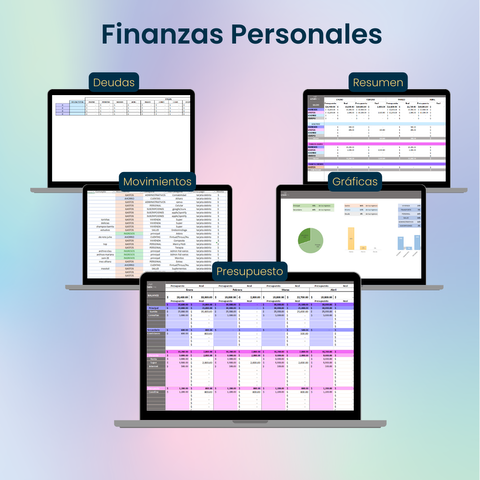 Plantilla para tener control, claridad y avanzar con tus finanzas